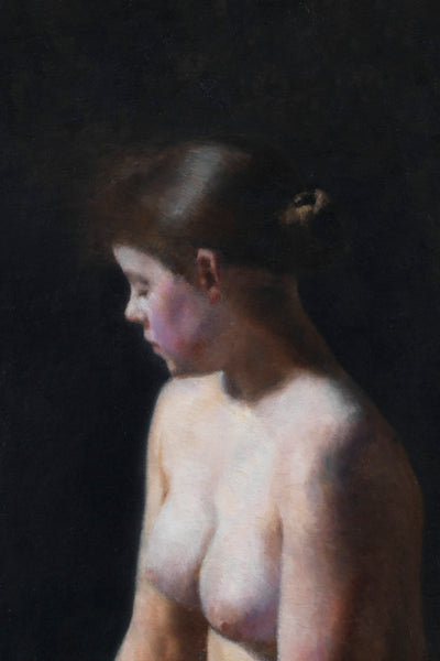 NUDE FEMALE MODEL Kunst art print - Museum Quality Art