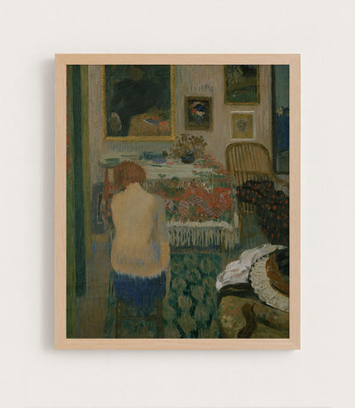 NUDE IN THE STUDIO - Museum Quality Art