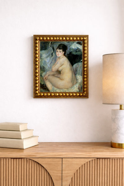 Nude Seated on a Sofa
