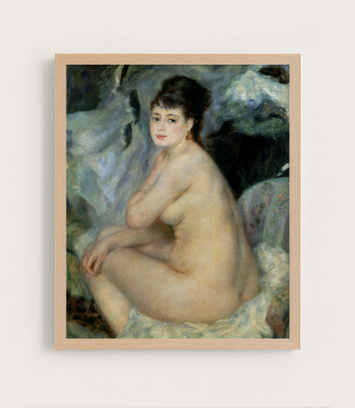 Nude Seated on a Sofa