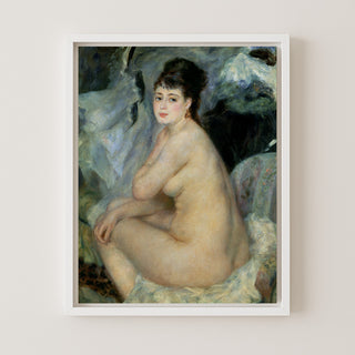 Nude Seated on a Sofa