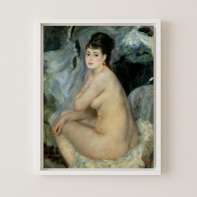 Nude Seated on a Sofa