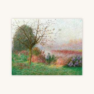 OCTOBER MORNING ON THE RIVER LYS — Primary Image