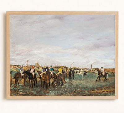 OFF TO THE RACES - Museum Quality Art