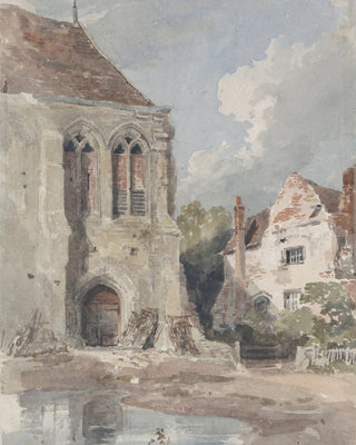 OLD CHURCH AND HOUSE