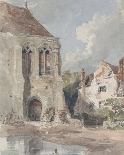 OLD CHURCH AND HOUSE