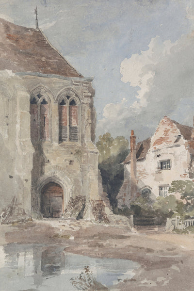 OLD CHURCH AND HOUSE