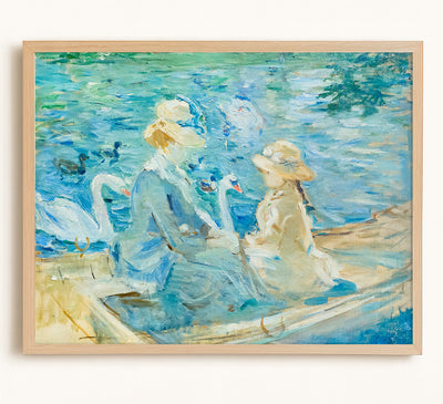 On the Lake in the Bois de Boulogne