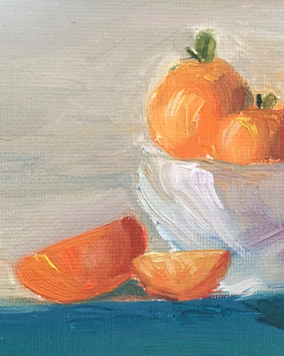 ORANGES IN A BOWL