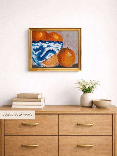Oranges With Dragon Bowl