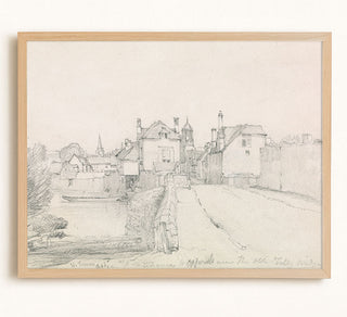 OXFORD SKETCH - Museum Quality Art