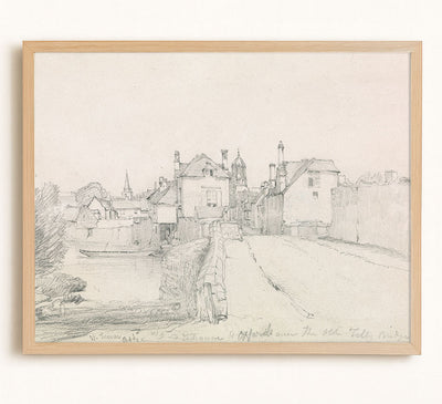 OXFORD SKETCH - Museum Quality Art