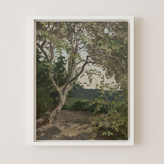 PAINTED TREE STUDY - Museum Quality Art