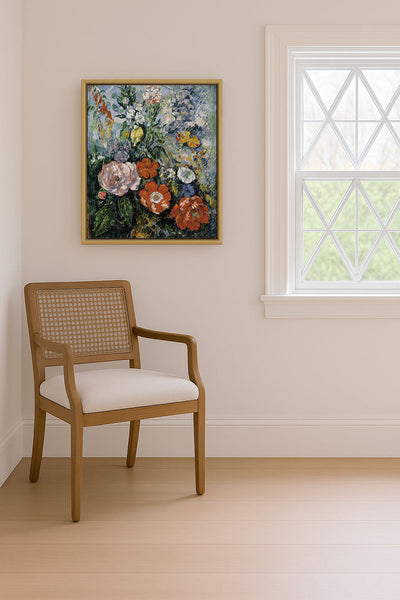 Painterly Bouquet of Flowers