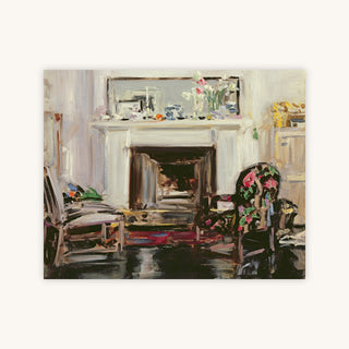 PAINTING OF AN INTERIOR — Primary Image