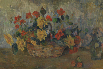 PAINTING OF FLOWERS Norway art print - Museum Quality Art