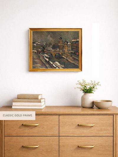 PARIS IN WINTER - Museum Quality Art