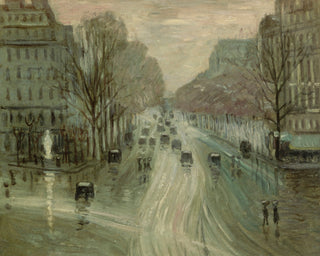 Paris Under Snow