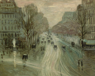 Paris Under Snow