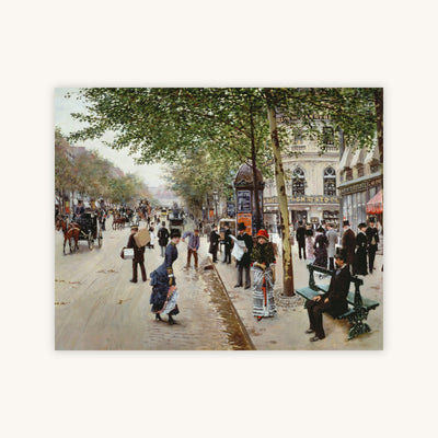 PARISIAN STREET SCENE — Primary Image