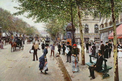 Parisian Street Scene