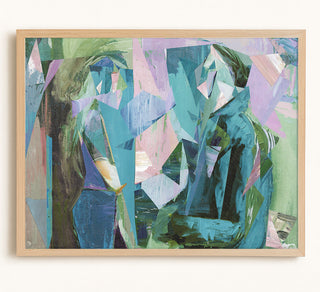 Parnell Street, Collage on Paper