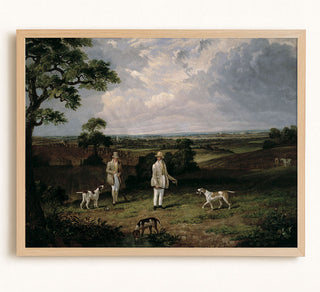 PARTRIDGE SHOOTING - Museum Quality Art