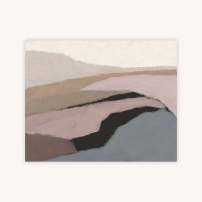 PASTEL ABSTRACT LANDSCAPE — Primary Image