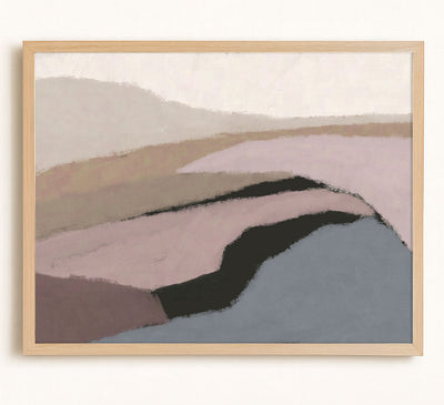 Pastel Abstract Landscape