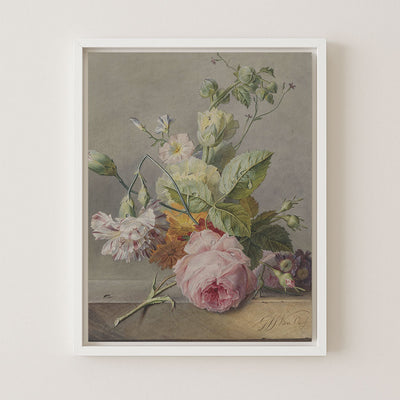 PASTEL FLOWERS - Museum Quality Art