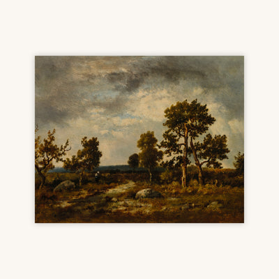 PATH NEAR THE POND OF VIPERS, FONTAINEBLEAU FOREST — Primary Image