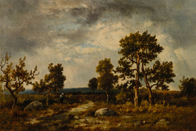 Path near the Pond of Vipers, Fontainebleau Forest