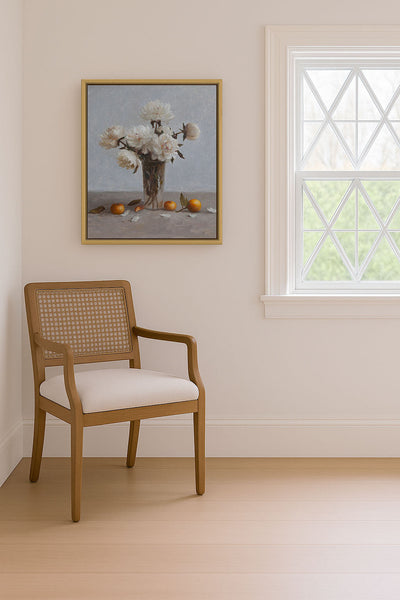 PEONIES AND ORANGES - Museum Quality Art