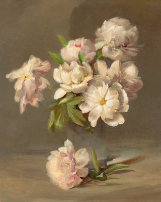 PEONIES IN A VASE