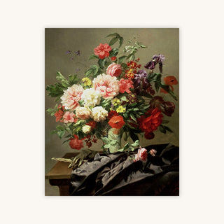 PEONIES, POPPIES AND ROSES — Primary Image