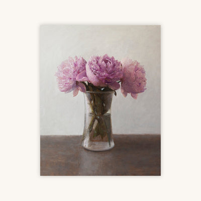 PINK PEONIES IN A VASE — Primary Image