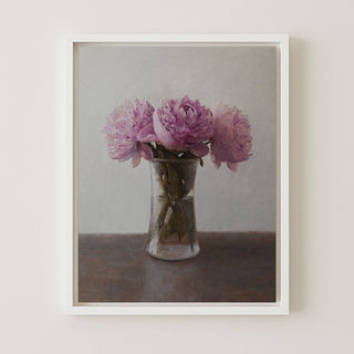 Pink Peonies in a Vase