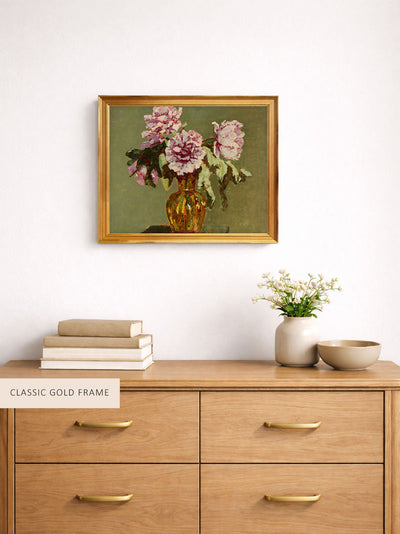 PINK PEONIES - Museum Quality Art