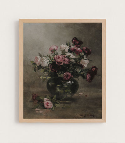 PINK ROSES - Museum Quality Art