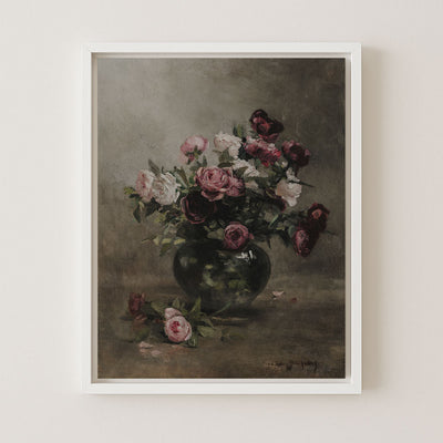 PINK ROSES - Museum Quality Art