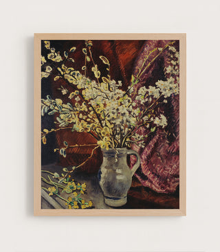 Pitcher of Flowery Branches