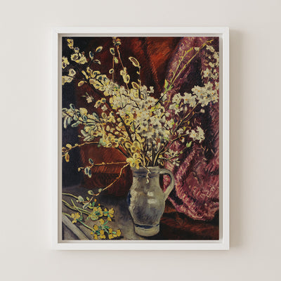 Pitcher of Flowery Branches