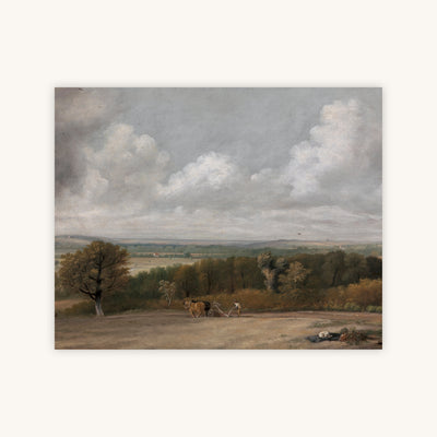 PLOUGHING SCENE IN SUFFOLK — Primary Image