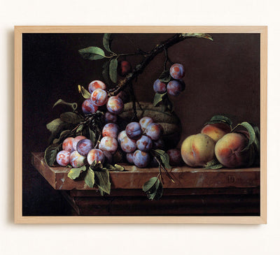 Plums, Squash, and Peaches