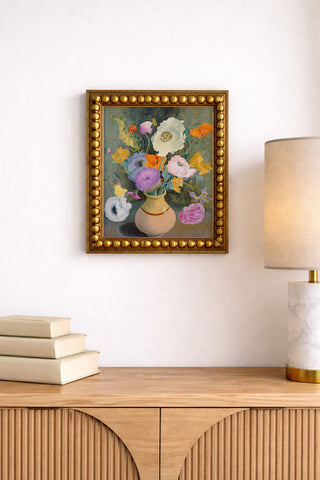 Poppies and Sweet Peas