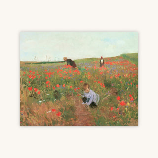 POPPIES IN A FIELD — Primary Image