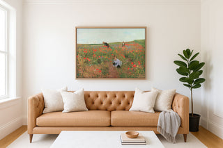 Poppies in a Field