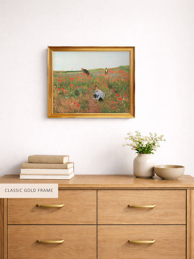 Poppies in a Field