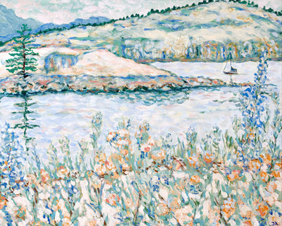 PORT TOWNSEND WILDFLOWERS - Museum Quality Art