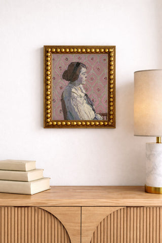 PORTRAIT IN PROFILE, MARY L - Museum Quality Art